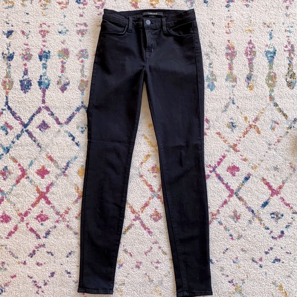 Never worn J Brand super skinny black jeans - Picture 2 of 8